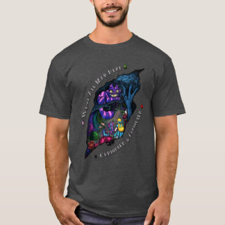 ワンダーランドTシャツのアリスの冒険 Tシャツ