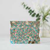 ワンダーラ動揺してンドのアリス柄 ポストカード (スタンド正面)