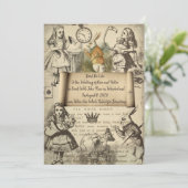 ワンダーラ結婚ンド招待状 招待状 (スタンド正面)