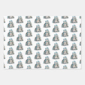 ワンダーラ霜の降りたンド ラッピングペーパーシート (正面)