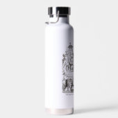 ワンダー王室のランドアドバイス ウォーターボトル (右面)