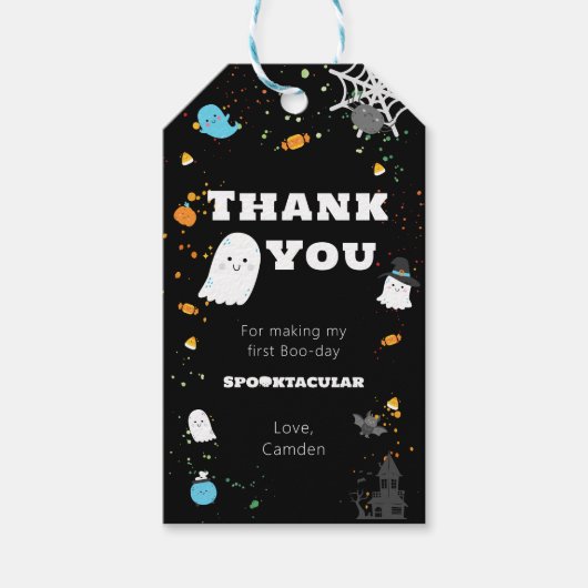 ワンダ不気味ードサンキューギフトラベル ギフトタグ (正面)