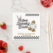 ワンダ不気味ードハロウィーン誕生日 スタンダードカクテルナプキン (インサイチュ)