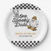 ワンダ不気味ードハロウィーン誕生日 ペーパープレート (正面)