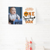 ワンダ不気味ードバスケットボールボーイズ誕生日へようこそ 横断幕 (インサイチュ)