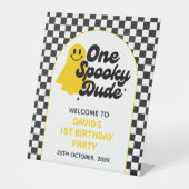 ワンダ不気味ードファースト誕生日へようこそ 台座サイン (正面)