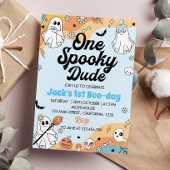 ワンダ不気味ード幽霊誕生日招待状 招待状