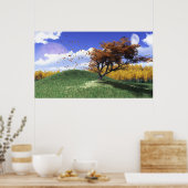 ワンツリーヒルプリント ポスター (キッチン)