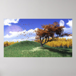 ワンツリーヒルプリント ポスター