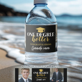 ワンディグホッター – ブラック金ゴールド – 卒業 ペットボトルラベル