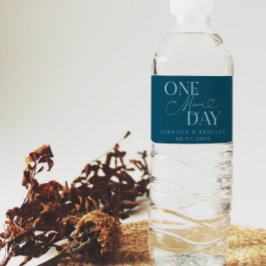 ワンデイモア ウェディングリハーサル ティール ペットボトルラベル