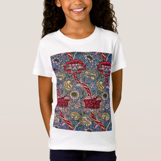 ワンデル、1884年ウィリアム・モリス Tシャツ (正面)