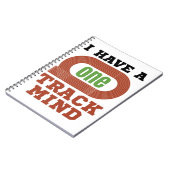 ワントラックマインドトラックおもしろいとフィールド ノートブック (左側)