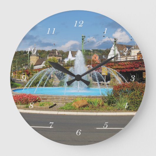 ワンドゥアリンツアムライン ラージ壁時計 (正面)