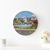 ワンドゥアリンツアムライン ラージ壁時計 (ホーム)