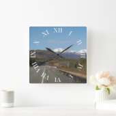 ワンドゥール高速道路 スクエア壁時計 (ホーム)