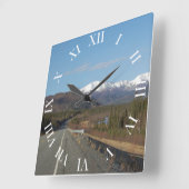 ワンドゥール高速道路 スクエア壁時計 (傾斜)