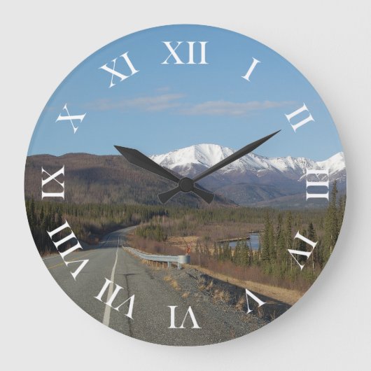 ワンドゥール高速道路 ラージ壁時計 (正面)