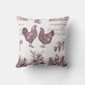 ワンドットチキン&ロースターヴィンテージトイレファーム クッション (裏面)