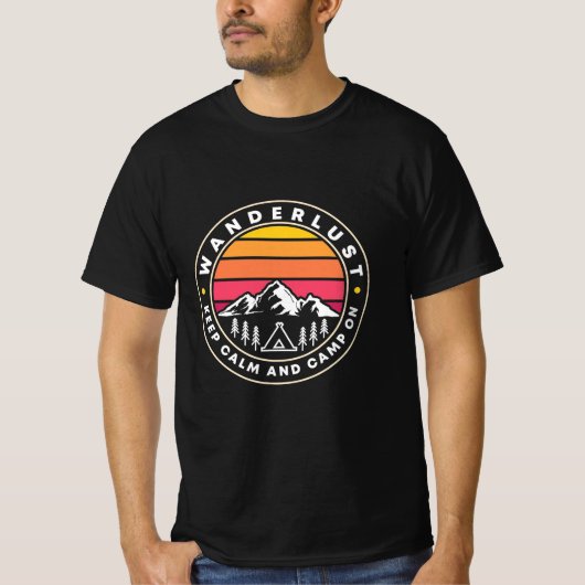ワンドラスト保アム&キャンプオン Tシャツ (正面)