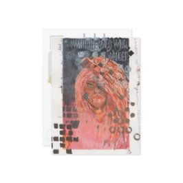 ワンドレス・ミックスメディアのポスター ポストカード