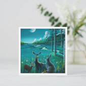 ワンナイトインザメドウ – ミニプリント (スタンド正面)