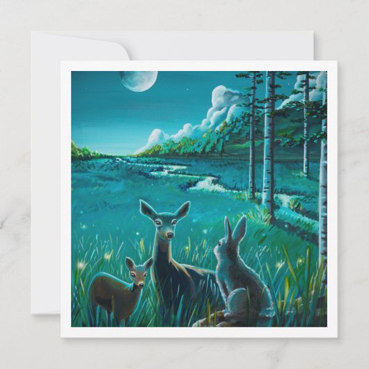 ワンナイトインザメドウ – ミニプリント (正面)