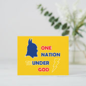 ワンナショナルサンダーゴッド ポストカード (スタンド正面)