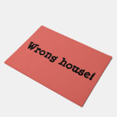 ワンハウス·ルード·おもしろいことわざ ドアマット (アングル)