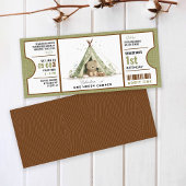 ワンハッピーカンパーファースト誕生日チケット 招待状