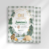 ワンハッピーカンパーファースト誕生日招待状 招待状