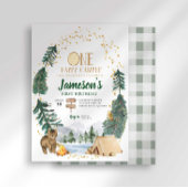 ワンハッピーカンパーファースト誕生日招待状 招待状