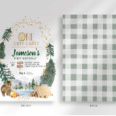 ワンハッピーカンパーファースト誕生日招待状 招待状