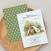 ワンハッピーカンパーファースト誕生日 招待状