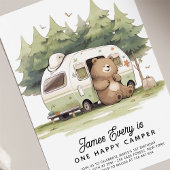 ワンハッピーカンパーファースト誕生日 招待状