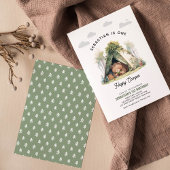 ワンハッピーカンパーファースト誕生日 招待状