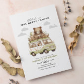 ワンハッピーカンパーファースト誕生日 招待状