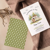 ワンハッピーカンパーファースト誕生日 招待状