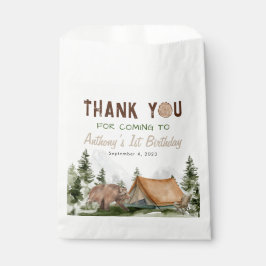 ワンハッピーカンパーベアーフォレストありがとう誕生日 フェイバーバッグ