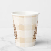 ワンハッピーカンパーマウンテンフォレスト1st誕生日 紙コップ (左)