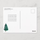 ワンハッピーキャンパーウッドランドベアーボーイズ1歳 ポストカード (裏面)