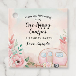 ワンハッピーキャンパースクエアメッセージカード フェイバータグ