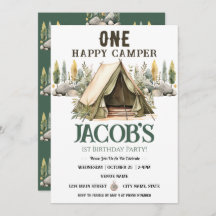 ワンハッピーキャンパー子供の誕生日
