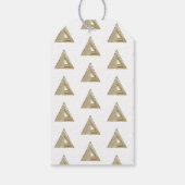 ワンハッピーキャンパー誕生日の好意 ギフトタグ (裏面)