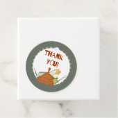 ワンハッピーキャンパー誕生日サークルサンキューユユーラベル フェイバータグ (インサイチュ)