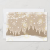 ワンハッピーキャンパー誕生日招待状キャンピングパーティー 招待状 (裏面)