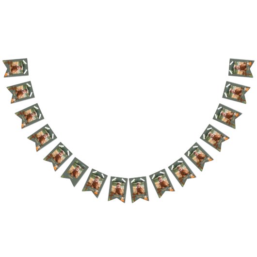 ワンハッピーキャンパー誕生日月刊写真 バンティングフラッグ (全)