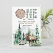 ワンハッピーキャンパー1stバースデーキャンプ 招待状 (スタンド正面)