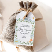 ワンハッピーキャンパー1st誕生日メッセージカード ギフトタグ