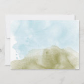 ワンハッピーキャンパー1st誕生日ヴィンテージキャンプ 招待状 (裏面)